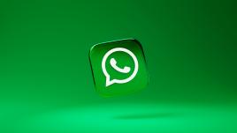 The WhatsApp logo.