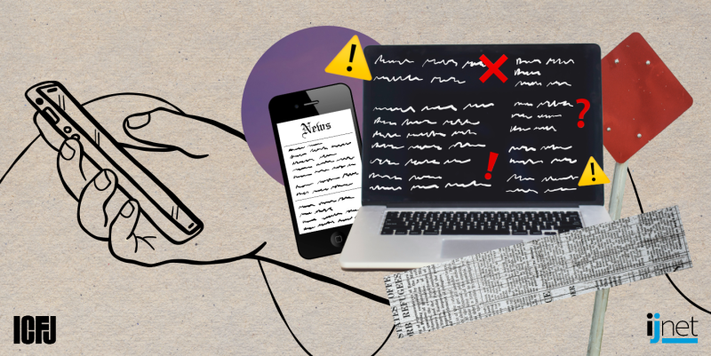 Computer with confusing text on its screen